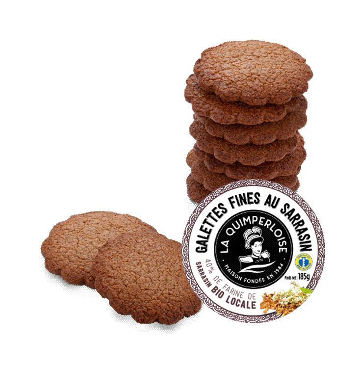 Produit galette fines au sarrasin de la Quimperloise
